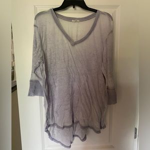 Purple Tunic-Length Top